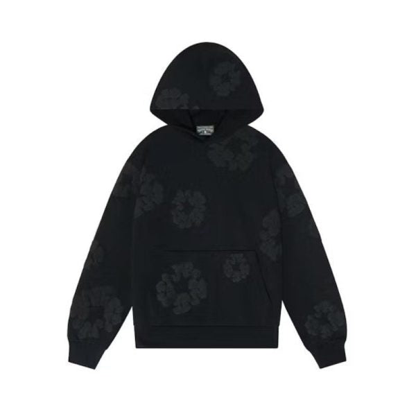 DENIM TEARS – Hoodie black