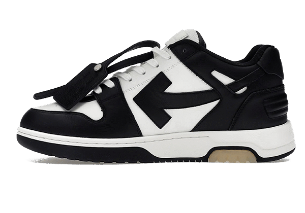 OFF-WHITE OUT OF OFFICE “OOO” CALF LEATHER BLACK