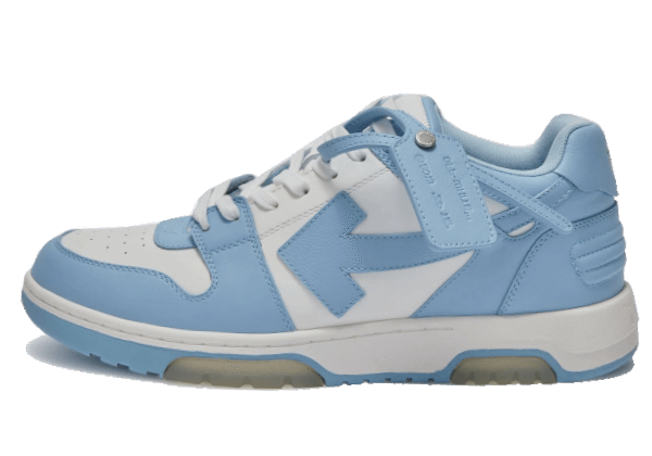 OFF-WHITE OUT OF OFFICE “OOO” CALF LEATHER LIGHT BLUE