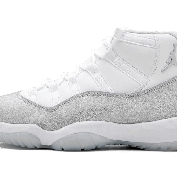 J11 - WHITE METALLIC SILVER