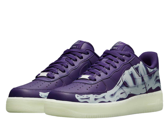 AF1 PURPLE SKELETON