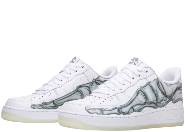 AF1 WHITE SKELETON