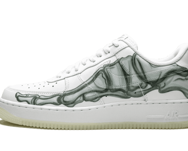 AF1 - WHITE SKELETON HALLOWEEN