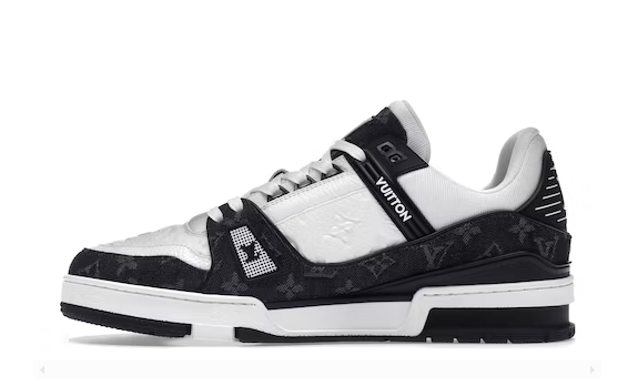 LV - TRAINER WHITE BLACK