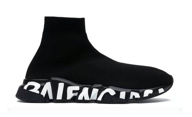 BLNCG - SPEED GRAFFITI TRAINERS BLACK - Image 2
