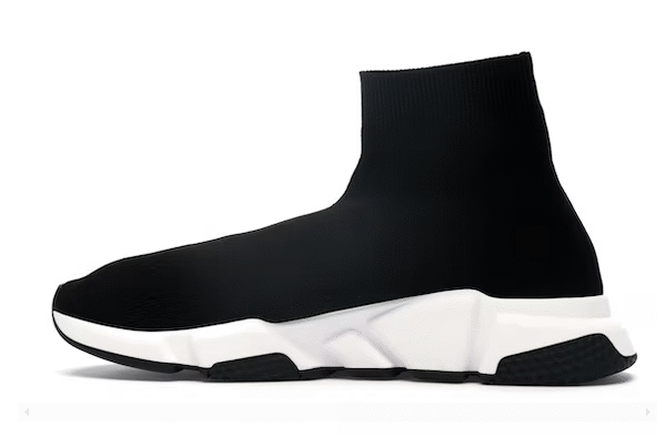 BLNCG - SPEED GRAFFITI TRAINERS BLACK WHITE