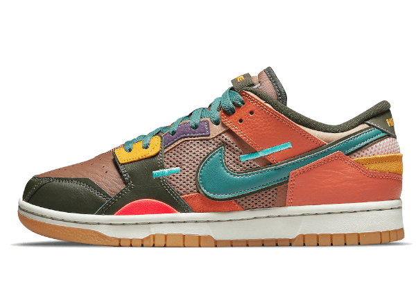 DUNK L - SCRAP ARCHEO BROWN