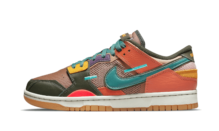 DUNK L - SCRAP ARCHEO BROWN