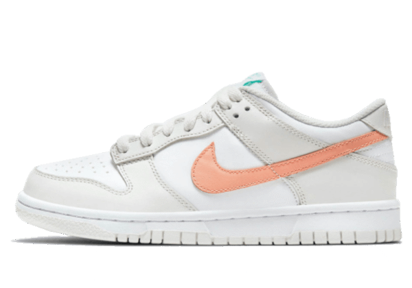 DUNK L - WHITE BONE PEACH AQUA