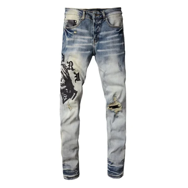 JEANS AMR - BLACK LOGO 2.0