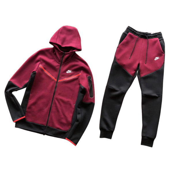 TECH FLEECE - BORDEAUX/BLACK