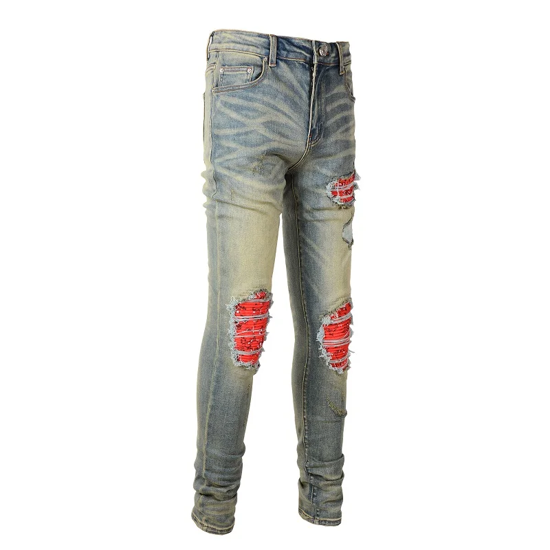 JEANS AMR - RED BANDANA - Image 2