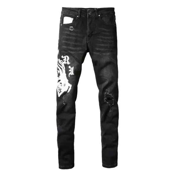 JEANS AMR - WHITE LOGO