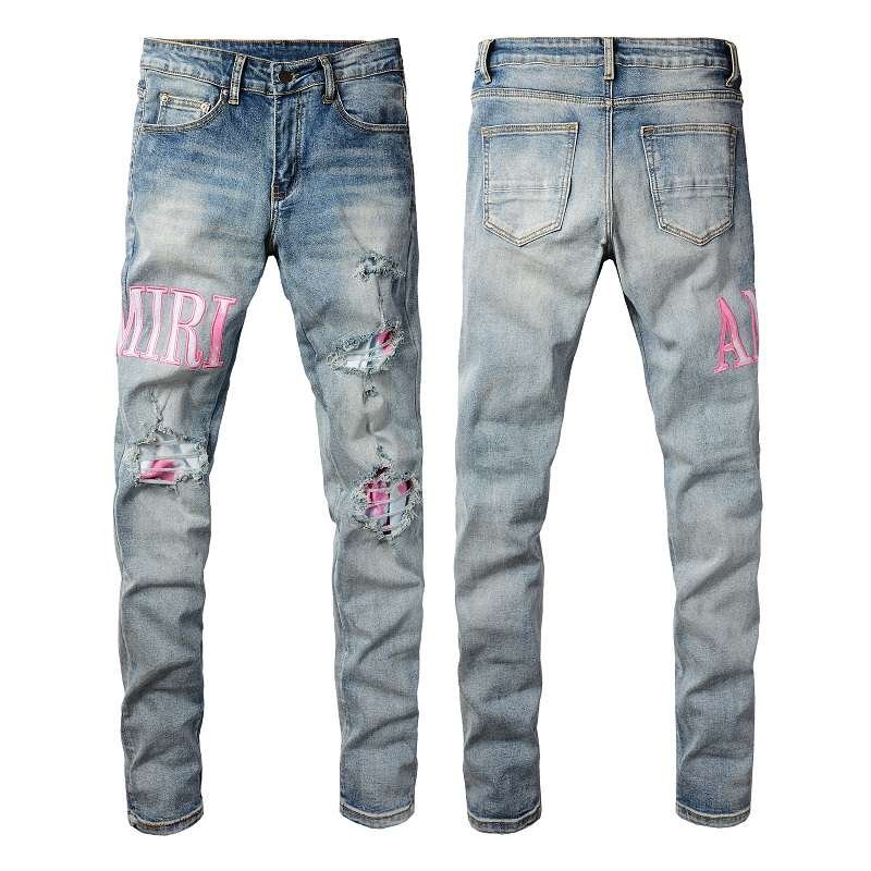 JEANS AMR - PINK LOGO - Image 3