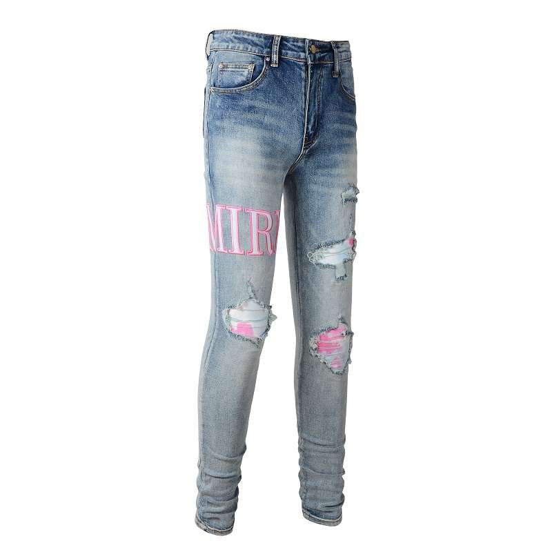 JEANS AMR - PINK LOGO - Image 2