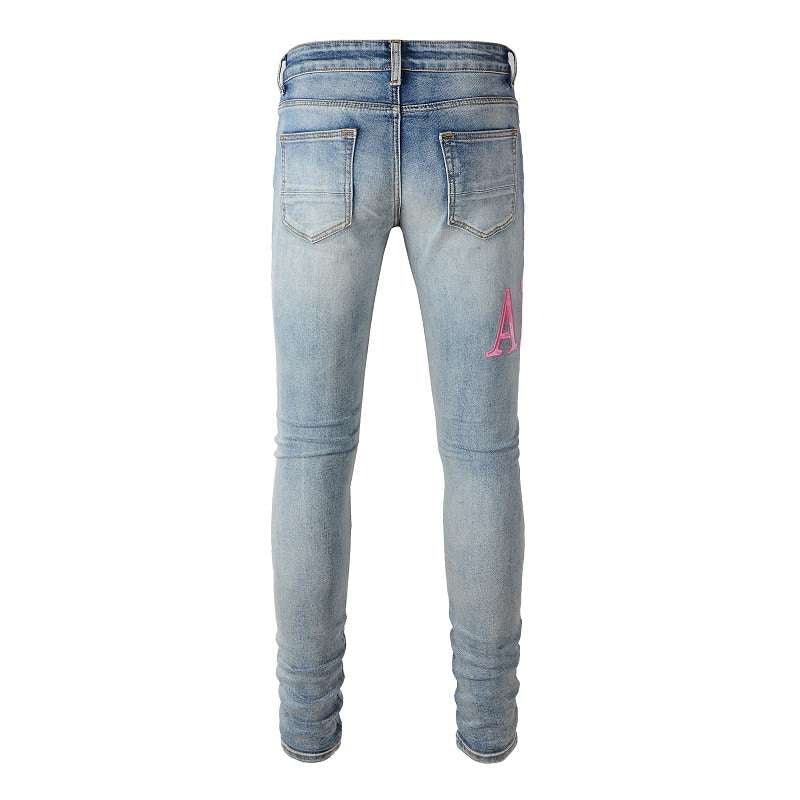 JEANS AMR - PINK LOGO - Image 4