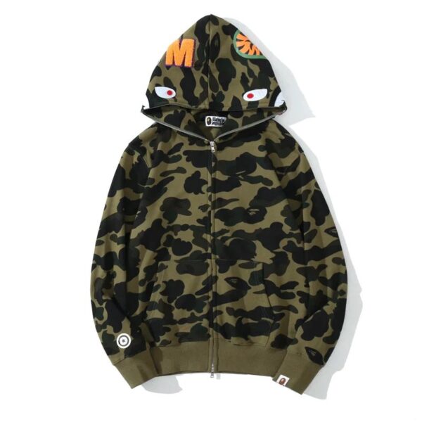 HOODIE - BPE GREEN
