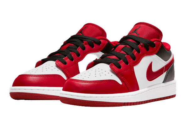 J1 LOW - REVERSE BLACK TOE