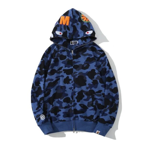 HOODIE - BPE BLUE