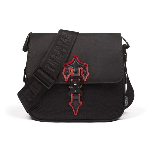 T-CROSS BODY BAG - BLACK/red 2.0