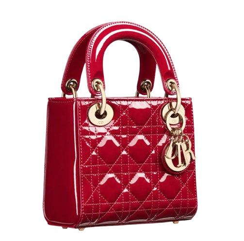 MINI LADY BAG RED