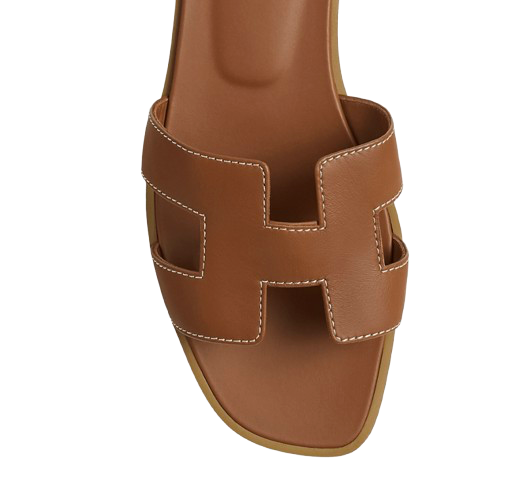 SANDALO ORAN CAMMELLO IN PELLE